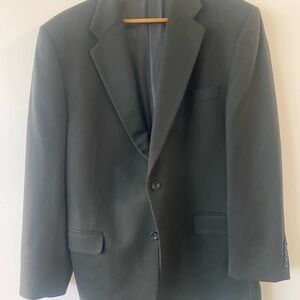 Loro Piana X Hickey Freeman Men's Forest Green Cashmere Blazer 42R